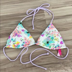 Victoria’s Secret Floral Bikini Top